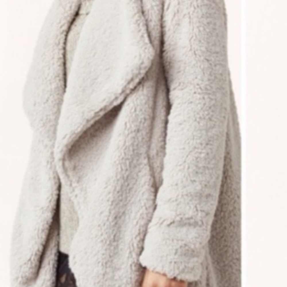 BB Dakota Faux Sherpa Coat NWOT